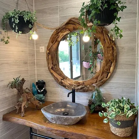 A La Ferme Avec Jacuzzi Et Piscine Chauffee Дом отдыха Saint-Felix-de-Tournegat