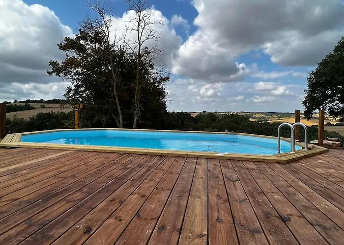A La Ferme Avec Jacuzzi Et Piscine Chauffee Saint-Felix-de-Tournegat